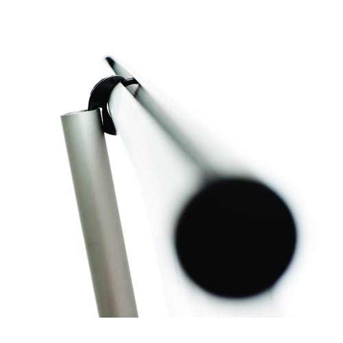 Banner Bug  33.44" x 85.375" Retractable Banner Stand - Silver (Single-Sided)