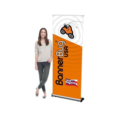 BannerBug 33 Swap Banner Stand - Packed in Carry Bag