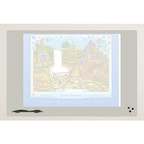 Best-Rite Elemental Frameless Evolution Projection Surface Whiteboard