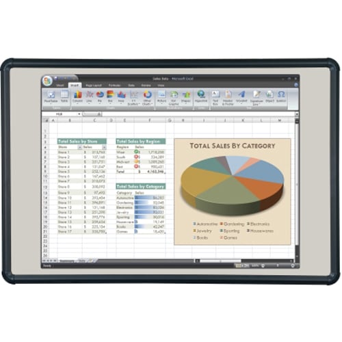 Best-Rite Evolution Projection Board with Black Presidential Trim