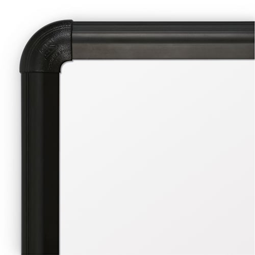 Best-Rite 1.5' x 2' Green-Rite Porcelain Whiteboard with Black Presidential Trim - E2H2PA-T1