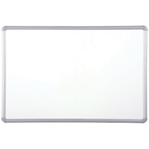 Best-Rite Magne-Rite Magnetic Steel Whiteboard with Silver Presidential Trim