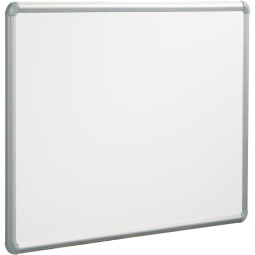 Best-Rite 4' x 6' Magne-Rite Magnetic Steel Whiteboard with Silver Presidential Trim