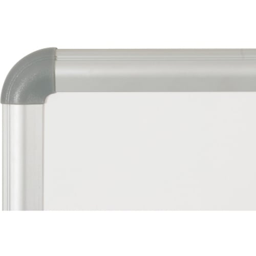 Best-Rite 1.5' x 2' Magne-Rite Magnetic Steel Whiteboard with Silver Presidential Trim