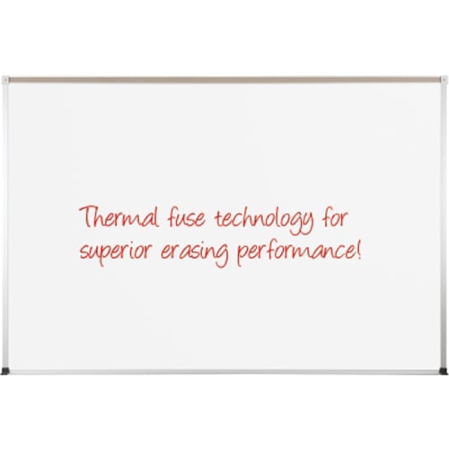Best-Rite 4' x 4' TuF-Rite Whiteboards with ABC Trim and Map Rail