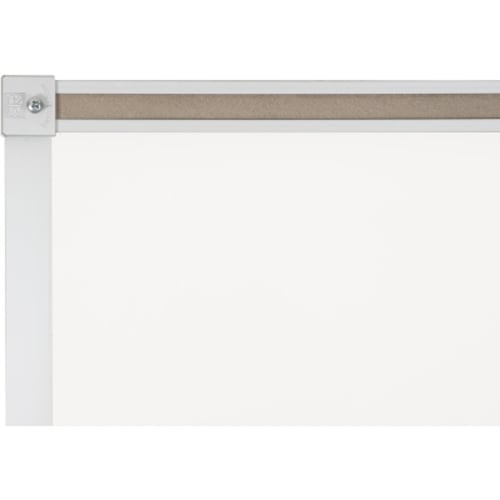 Best-Rite 1.5' x 2' TuF-Rite Whiteboards with ABC Trim and Map Rail