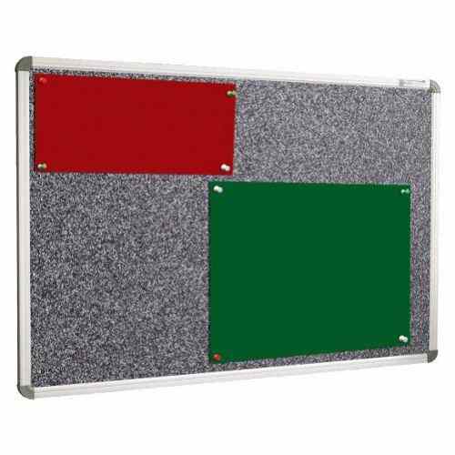 Best-Rite 3' x 5' Rubber Tak Bulletin Board with Euro Trim