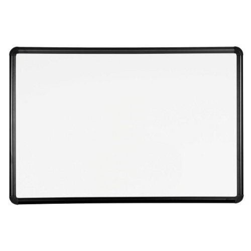 Best-Rite 4' x 5' Green-Rite Porcelain Whiteboard with Black Presidential Trim - E2H2PF-T1