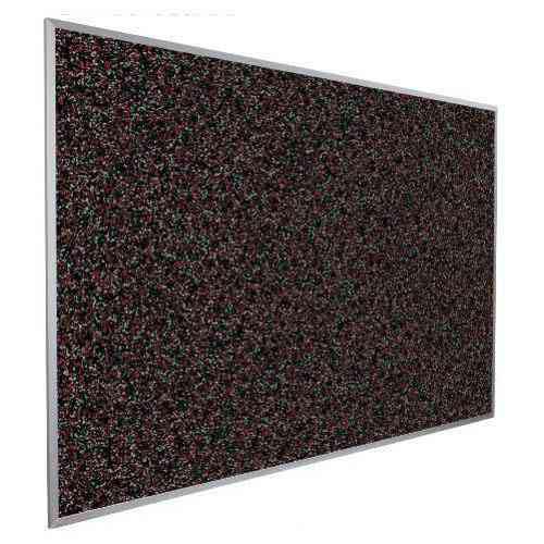 Best-Rite 2' x 3' Rubber Tak Bulletin Board with Aluminum Trim