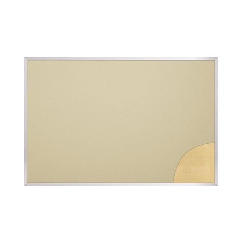 Best-Rite 2' x 3' Fab-Tak Fabric Covered Tackboard with Aluminum Frame