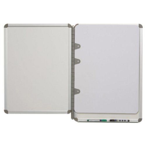 Best-Rite 3' x  2' Dry-Erase Notebook with One Interior Panel