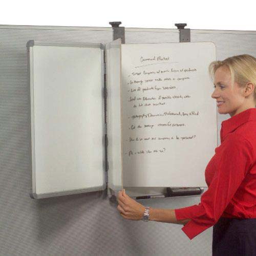 Best-Rite 3' x  2' Dry-Erase Notebook with One Interior Panel