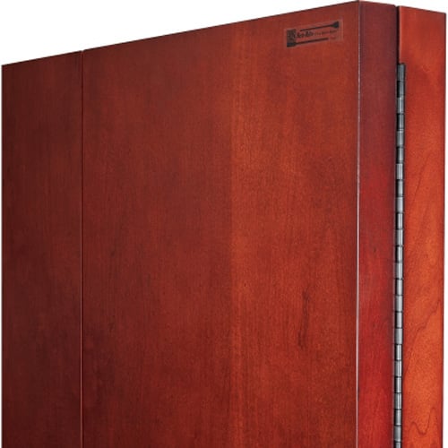 Best-Rite 3' x 3' Executive Mahogany Conference Room Cabinet - 841C