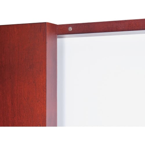Best-Rite 3' x 3' Executive Mahogany Conference Room Cabinet - 841C