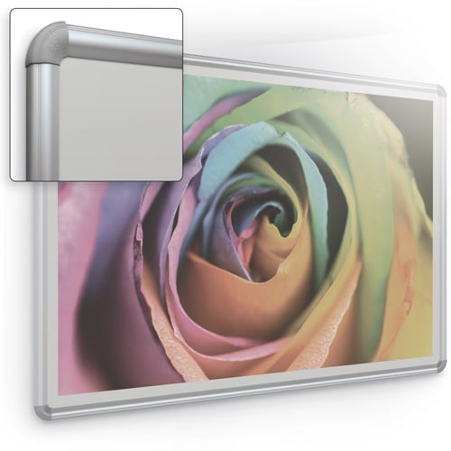 Best-Rite 3' x 4' Evolution Projection Board with Silver Presidential Trim
