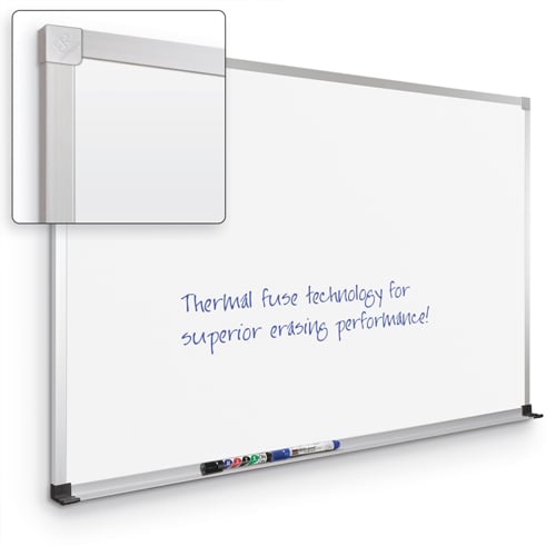Best-Rite 3' x 4' TuF-Rite Whiteboards with ABC Trim