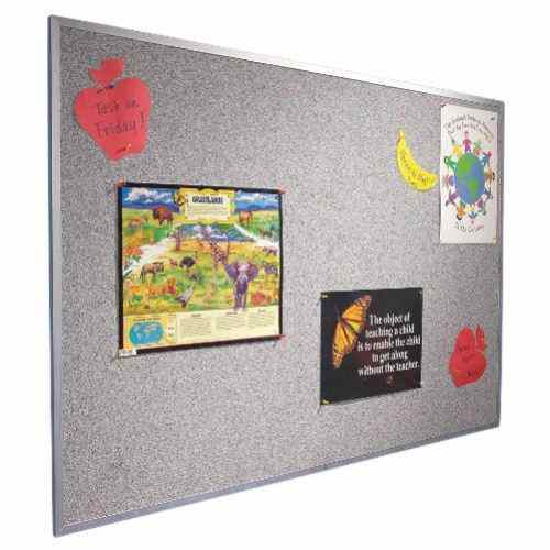 Best-Rite 3' x 4' Vinyl Add-Cork Tackboard Bulletin Board