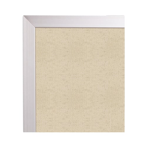 Best-Rite 4' x 6' Fab-Tak Fabric Covered Tackboard with Aluminum Frame