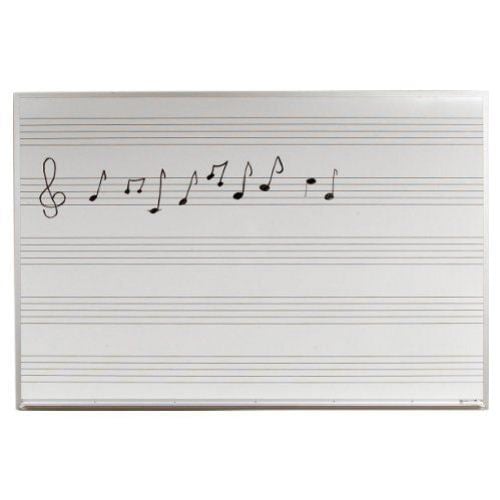 Best-Rite 4' x 10' Dry-Erase Markerboard with Music Staff Lines