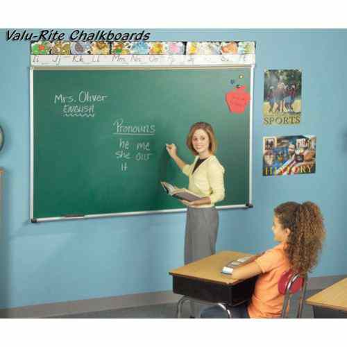 Best-Rite 4' x 10' Value-Rite Economy Chalkboard