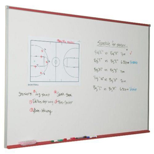 Best-Rite 4' x 4' Dura-Safe Magnetic Porcelain Steel Markerboard
