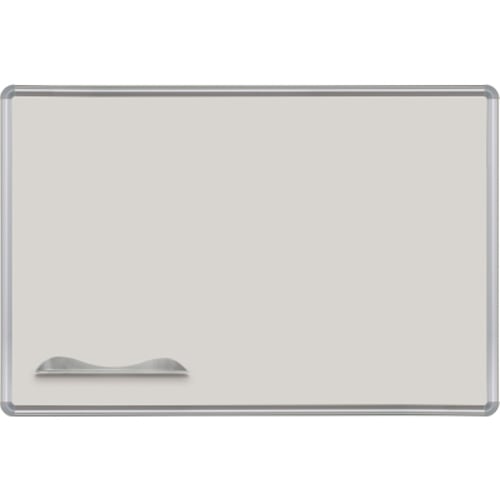 Best-Rite 4' x 6' Projection Plus Multimedia Whiteboard with Silver Presidential Trim
