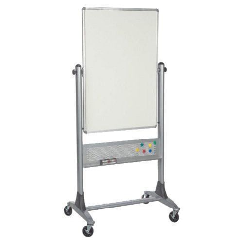 Best-Rite 4' x 8' Platinum Reversible 2-Sided Porcelain Whiteboard with Aluminum Frame