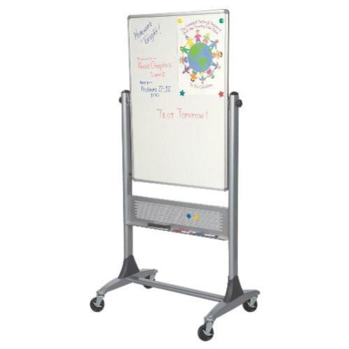 Best-Rite 4' x 8' Platinum Reversible 2-Sided Porcelain Whiteboard with Aluminum Frame