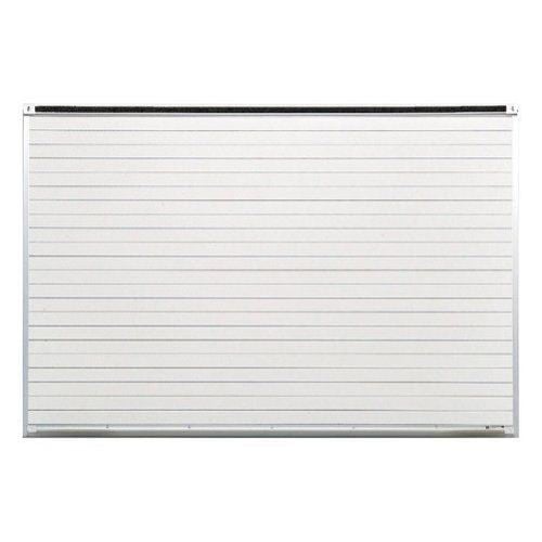 Best-Rite 4' x 8' Dry-Erase Horizontal Line Markerboard