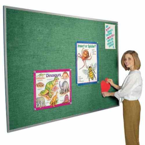 Best-Rite 4' x 8' Vinyl Add-Cork Tackboard Bulletin Board