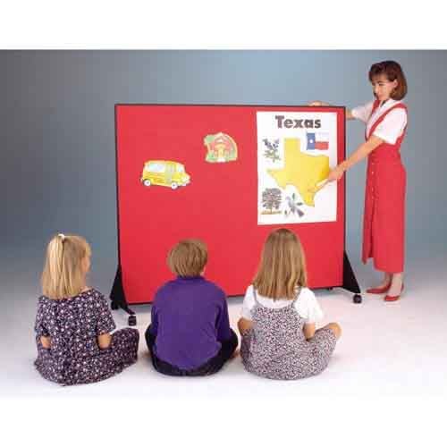 Best-Rite 4'x5' Preschool 2 Sided Divider - Markerboard-Vinyl