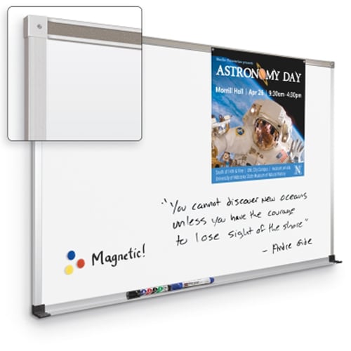 Best-Rite 5' x 12' El Grande Porcelain Steel Dry-Erase Markerboard