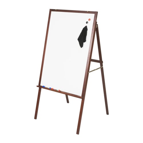 Best-Rite 69" x 30" Mahogany Wood Presentation Easel