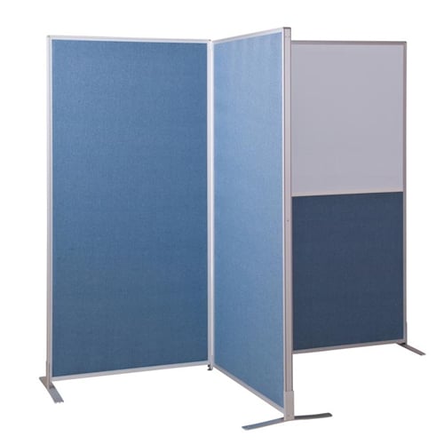 Best-Rite 72" x 36" Standard Modular Markerboard and Fabric Panel