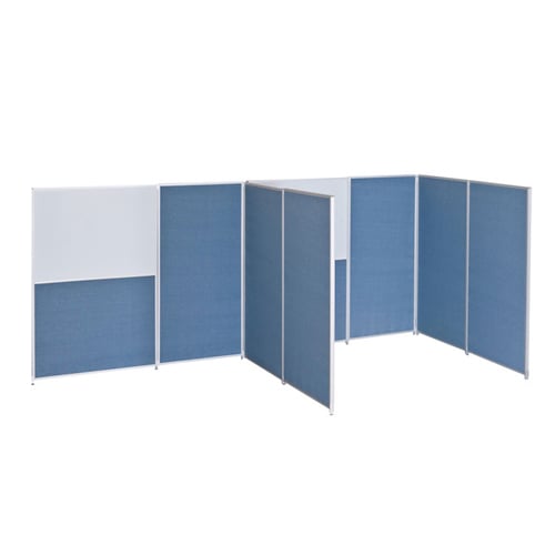 Best-Rite 72" x 48" Standard Modular Markerboard and Fabric Panel