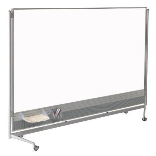 Best-Rite D.O.C. Partition 6' x 4' Divider - Laminate Board - Porcelain Markerboard