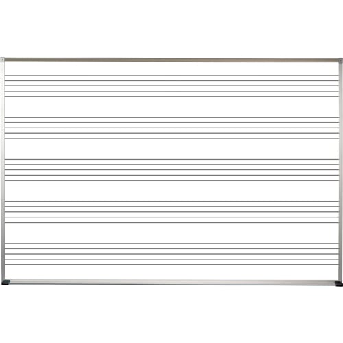 Best-Rite Dry-Erase Markerboard with Music Staff Lines