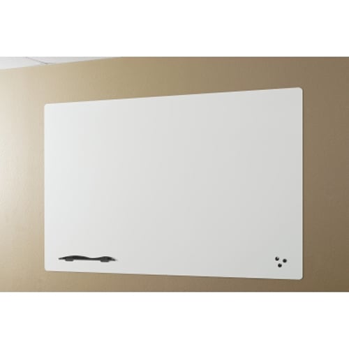 Best-Rite Elemental Frameless Porcelain Steel Whiteboard