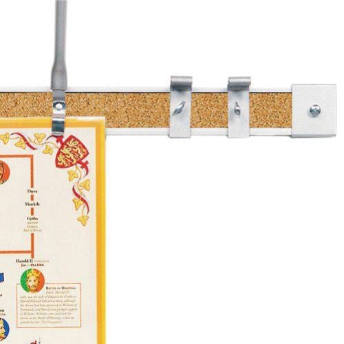 Best-Rite End Stops for Bulletin Board Map Rail