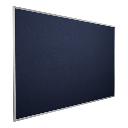 Best-Rite 4' x 10' Fabric Cork-Plate Bulletin Board Tackboard