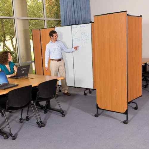Best-Rite Great Divide 6' Wall System - Cherry Laminate Starter Set