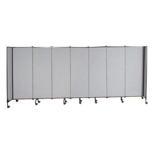 Best-Rite Great Divide 6' Wall System - Medium Gray Fabric Add-On Set
