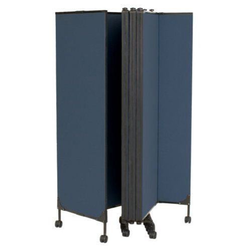 Best-Rite Great Divide 8' Wall System Deep Sea Blue Fabric Add-On Set
