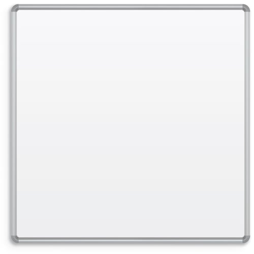 Best-Rite Green-Rite Porcelain Whiteboard with Silver Presidential Trim