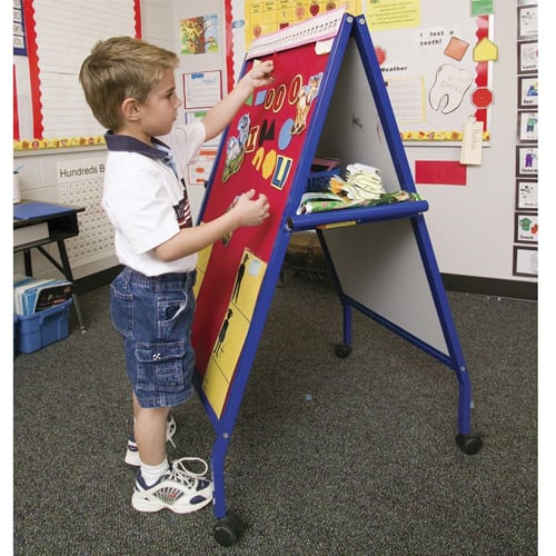 Best-Rite Magnetic Flannel Easel (MFE) on Wheels