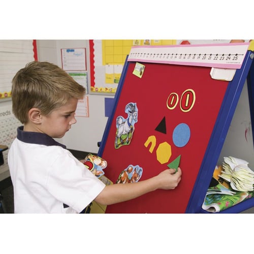 Best-Rite Magnetic Flannel Easel (MFE) on Wheels