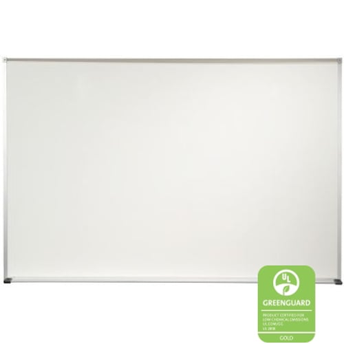 Best-Rite Porcelain Steel Markerboard with Deluxe Aluminum Trim