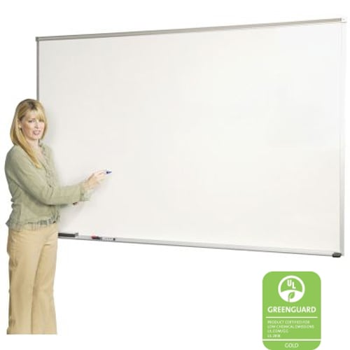 Best-Rite 4' x 8' Porcelain Steel Markerboard with Deluxe Aluminum Trim