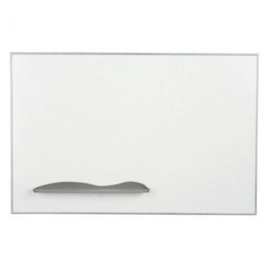Best-Rite Porcelain Steel Markerboard with Silver Ultra Trim