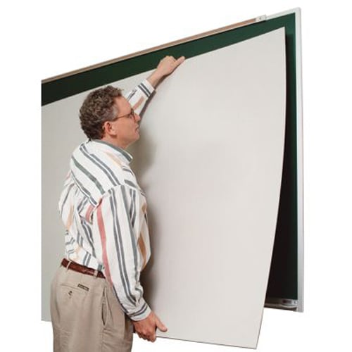 Best-Rite Porcelain Steel Self-Adhesive Whiteboard Resurfacing Skin